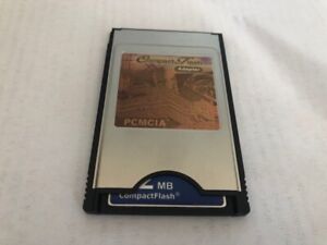 CompactFlash 32MB CF with Compact Flash Card adapter SanDisk 32M PC PCMCIA Card