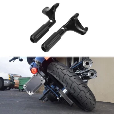 Barra de choque estriberas protectoras con montaje pasajero trasero para Harley Sportster 2004-13 Foto 1 de 4