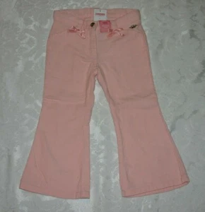 Gymboree PRIMA BALLERINA Pink Corduroy Flares Pants w/ adjustable waist NWT 3   - Picture 1 of 1