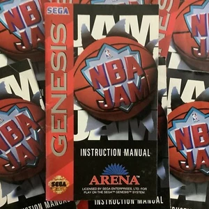 Manual de instrucciones NBA JAM SEGA Genesis solamente - Imagen 1 de 13