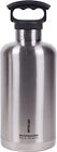 Fifty/Fifty Growler, Double Wall Vacuum Insulated Water Bottle, Stainless Steel,