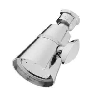 Glacier Bay 2-Spray Patterns 2.2 in. Single Wall Mount Fixed Shower Head Chrome - Picture 1 of 12