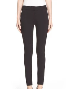 Pantalones ajustados con camiseta de doble cara de ARMANI Collections talla 4, 6 - negros $395 nuevos con etiquetas - Imagen 1 de 12