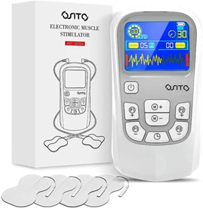 TENS Unit Muscle Stimulator Machine Pain Reliever Electrotherapy Massager Device - Picture 1 of 13