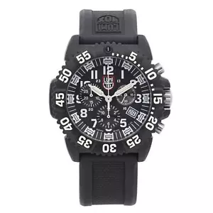 Luminox Navy Seal Colormark Chrono 44mm Black Dial Mens Quartz Watch XS.3081 - Picture 1 of 9