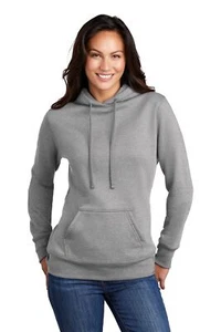Port & Company LPC78H Womens Core Fleece Pullover Hoodie Sweatshirt - Picture 1 of 10