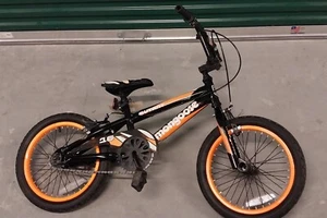 Mongoose Mutant 16" Kids BMX Style Bike (Black/Orange) MODEL R1674WMF - Picture 1 of 11