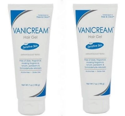 Vanicream /Free & Clear GEL Hair Styling Gel For Sensitive Skin 7 oz ( 2 pack ) - Image 1 of 2