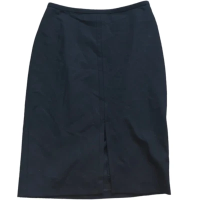 Falda lápiz BCBG MaxAzria negra mezcla lana talla 0 Foto 1 de 3