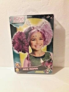 Novi Stars Ari Roma Child Girl's Halloween Wig and Antennas Theatre Costume  - Picture 1 of 1