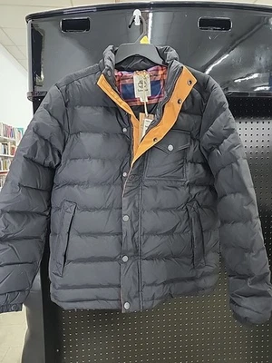 TIMBERLAND Black Chore Coat Vintage Y2K Grunge Jacket Mens Large Coat - Image 1 of 4