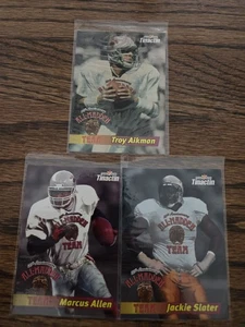 2005 20th Anniversary All-Madden Team Troy Aikman  Marcus Allen Jackie Slater - Bild 1 von 2