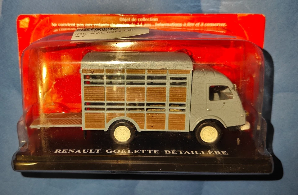 DIE CAST 1/43 " RENAULT GOELETTE BETAILLERE " - Immagine 1 di 1