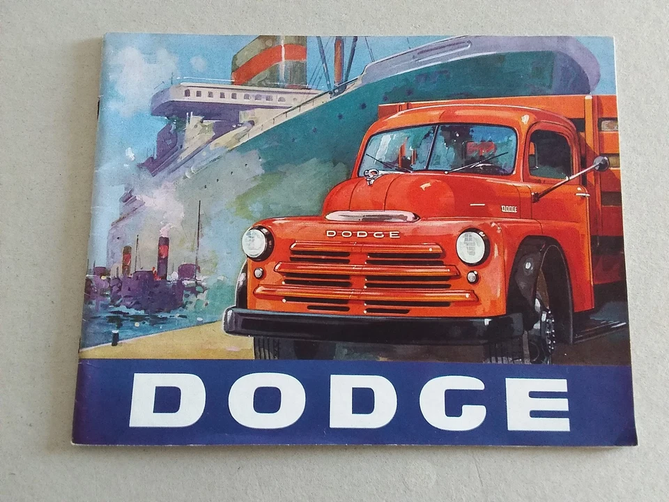 DODGE CHRYSLER BROCHURE INFORMATIVA  ANNI '30  IN FRANCESE - Immagine 1 di 4