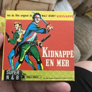 Kidnapped on the Sea Super 8 8mm B.N. Walt Disney - Picture 1 of 3