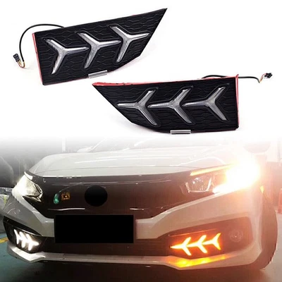 2019-2021 Passend für Honda Civic DRL  Tagfahrlicht mit Blinkerleuchte - Bild 1 von 4
