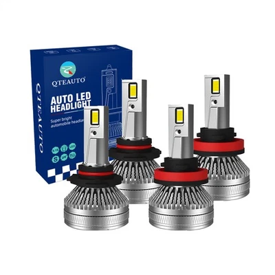 4 luces antiniebla LED 9005/HB3/H10 H8/H9/H11 de haz alto para Mitsubishi I-Miev 2012-2017 Foto 1 de 4