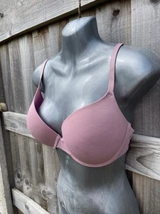 Pink Victoria’s Secret 34DD pink ‘Wear Everywhere Push Up’ padded underwire Bra - Picture 1 of 6