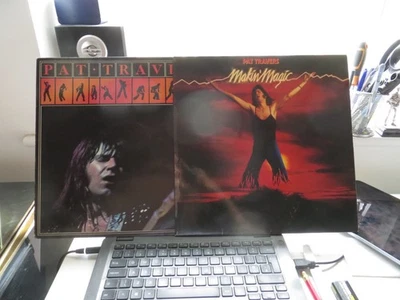 2 X PAT TRAVERS - MAKIN' MAGIC - 12" VINYL LP ALBUM RECORDS EX/VG+ - Image 1 of 4