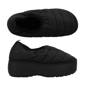 SUBU Vamp Platform Black Unisex Slippers 148486616 - Picture 1 of 10