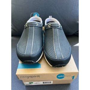 Easy Spirit Damen-Sportslipper blau Schuhe - Größe 7W - neu im Karton - Bild 1 von 5