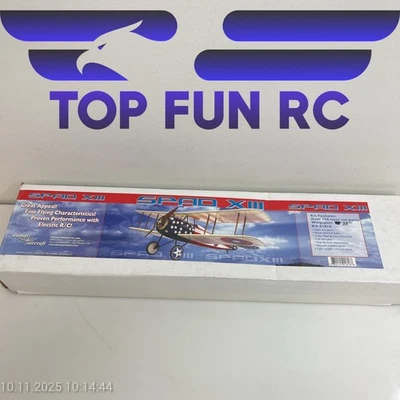 DUMAS AIRCRAFT SPAD XIII KIT 1816 WW1 REPLICA 35" WINGSPAN MODEL - Image 1 of 3