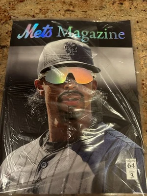 New York Mets Francisco Lindor Magazine Program NY Book Hologram Citi Vol 64 - Image 1 of 3