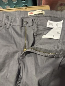 Levi’s 511 Slim Gray Boys Jeans W34 L 28/ Boys Husky 16 - Picture 1 of 3