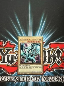 Yu-Gi-Oh Gold Rare Blue-Eyes White Dragon MGED-EN001 1st Edition(French) - Picture 1 of 1