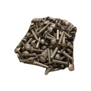 Feuerschale Kopf Nieten 1/8" x 5/8" ca. 100 Neu aus altem Lagerbestand - Bild 1 von 2