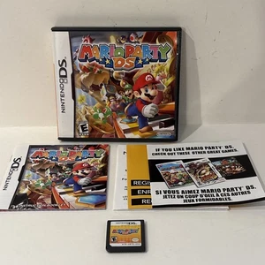 Mario Party DS Complete In Box CIB+ W Reg Card/inserts Nintendo DS - Picture 1 of 5
