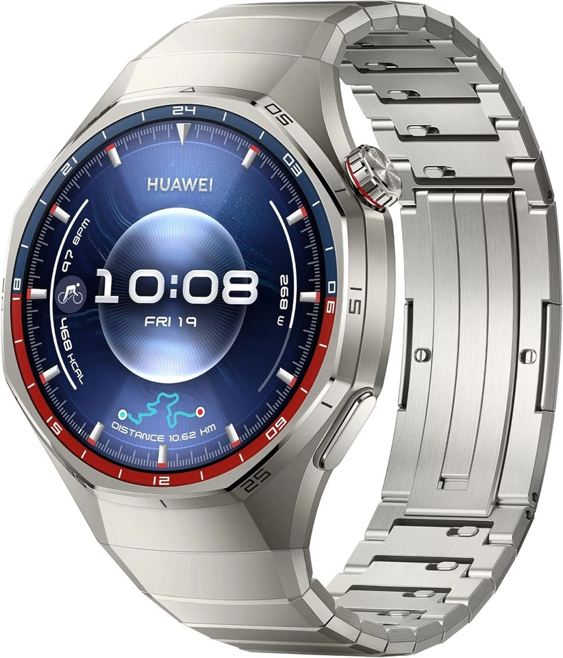 HUAWEI Watch GT6 Pro Smartwatch Titaniumarmband, 140-210 mm, Titan - NEU/OVP - Bild 1 von 1