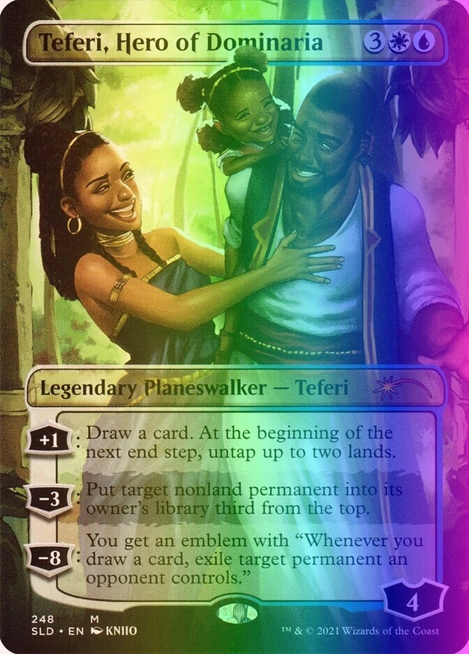 MTG Teferi, Hero of Dominaria (248/2880) Secret Lair Drop Series LP FOIL - Image 1 of 1