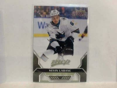 #187 Kevin Labanc San Jose Sharks 2020-21 Upper Deck MVP Hockey Card MK - Image 1 of 2