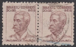 BRAZIL 1946/51 Almarante Maurity. Good Used pair (p068) - Picture 1 of 1
