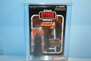 STAR WARS 2012 GRADO AFA COMO NUEVA EN TARJETA TVC BARRIS DE TARIFA ARMA FIGURA - Imagen 1 de 11