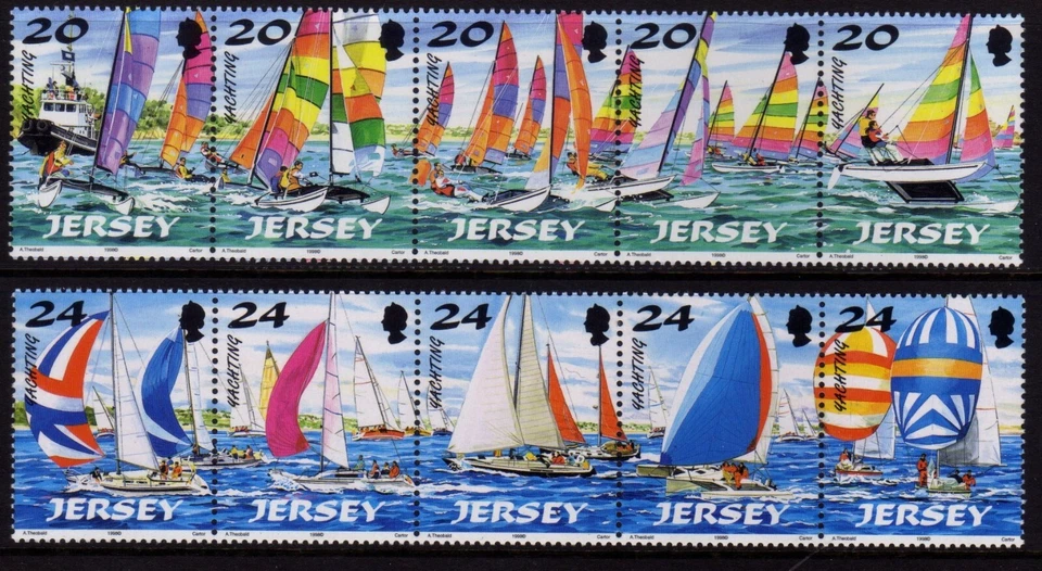 Jersey 1998 Yachting (1st Series) SG 854-863 MNH - Image 1 of 1