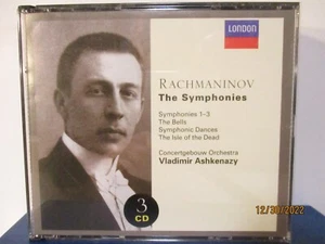 Rachmaninov - The Symphonies - Ashkenazy - 3 CD Set - MINT condition - 25-52 - Picture 1 of 4