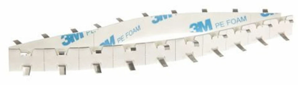 RS Pro Cable Clip Natural Autoadhesivo Aluminio Brazo Abierto Clip, 6 mm Máx. Paquete Foto 1 de 1