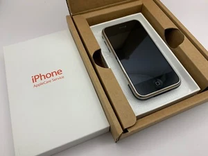 Apple iPhone 2g 8gb 1st Generation & White Slim Apple Care Box - iOS 1.0* - Rare - Afbeelding 1 van 24