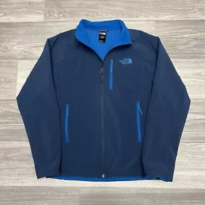 The North Face ShellRock Jacket Men S Blue Lightweight Zip Softshell Gorpcore - Picture 1 of 10
