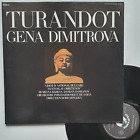 Lp 33T Puccini / Gena Dimitrova "Turandot" - (Ex/Ex)