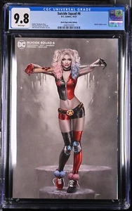ESCUADRÓN SUICIDA #6 CGC 9,8 (páginas blancas) edición de cómics bandera negra - Imagen 1 de 2