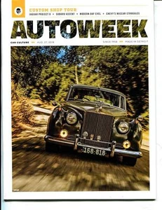 Autoweek Magazine August 27, 2018 - Custom Shop Tour - Picture 1 of 2