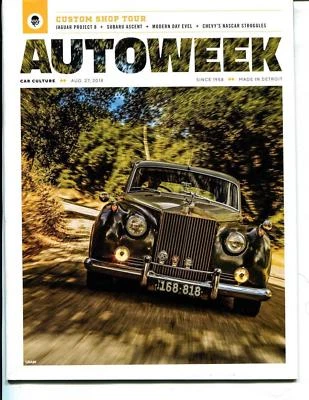 Autoweek Magazine August 27, 2018 - Custom Shop Tour - Image 1 of 2