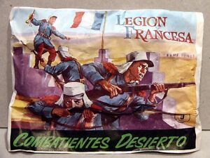 MONTAPLEX Sobre Combatientes LEGION FRANCESA soldaditos originales 70's airfix