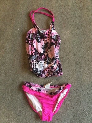 Traje de baño para niña OP L G 10/12 2 piezas Tankini Foto 1 de 3