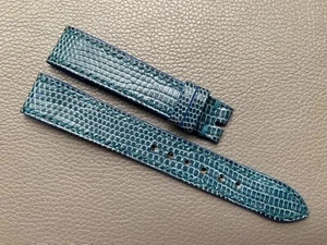 Genuine Lizard Skin Leather watch strap band 15 16 17 18 19 20 21 22 23 24 26mm - Picture 1 of 10