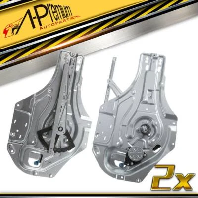 Regulador de ventana eléctrica A-Premium con motor delantero para Hyundai Tucson 05-09 SUV Foto 1 de 4