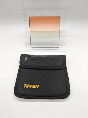 4x4" Sunset Grad 1 Tiffen Filter Soft Edge Graduated MFR # 44CGSUN1 Code #2151 - Image 1 of 4
